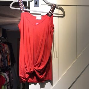 Somewhere Next to You Twist Tank Top